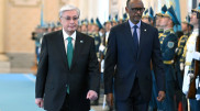 Rwandan president received at Akorda