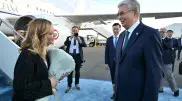 Tokayev welcomes Italian Prime Minister Giorgia Meloni in Astana