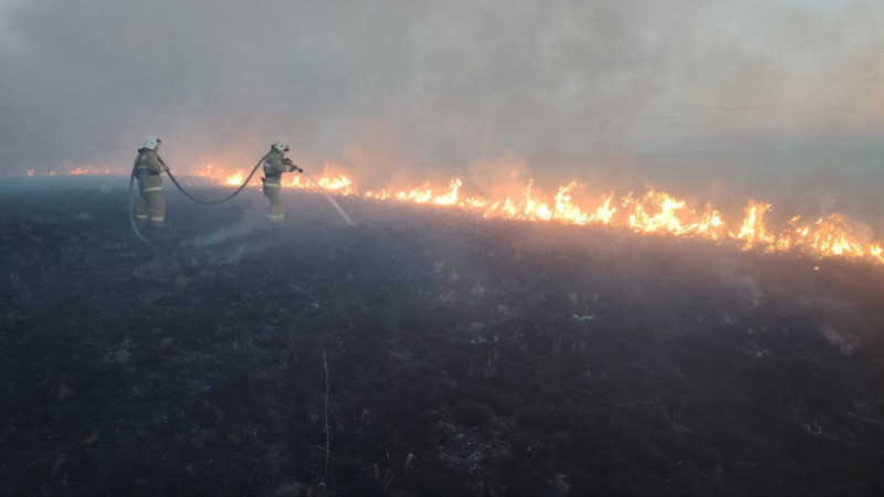 Photo: Akmola Regional Department of Emergency Situations