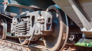 Train narrowly avoids collision with bus in Zhambyl region