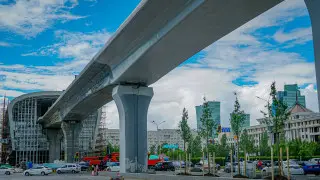 First LRT trains arrive in Astana