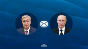 Tokayev congratulates Putin