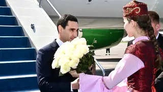 President of Turkmenistan has arrived in Kazakhstan