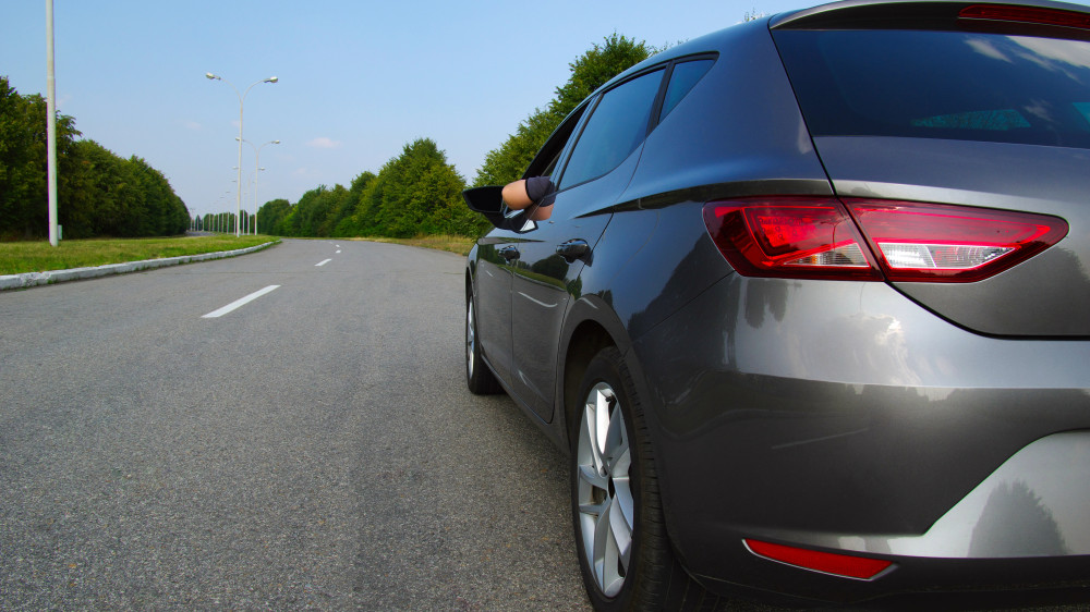 Kazakhstani woman fined over car sticker