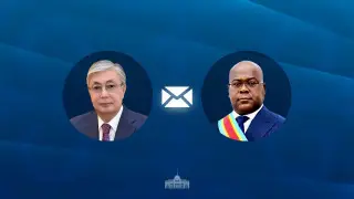 Tokayev congratulates President of Congo