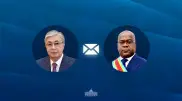 Tokayev congratulates President of Congo