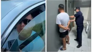 Foreigner arrested in Almaty for disobeying police orders