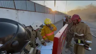 Firefighters saved a production workshop from fire in Kyzylorda