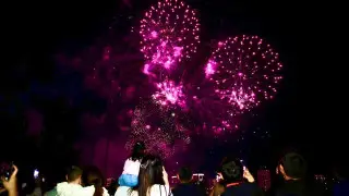Festive fireworks launched in Astana for Capital Day