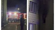 Fire broke out in apartment building in Astana