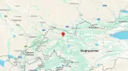 Earthquake occurred near the Kazakhstan–Kyrgyzstan border