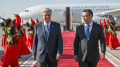 Tokayev arrives in Kyrgyzstan