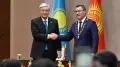 Tokayev awards Japarov with Kazakhstan’s highest state honor