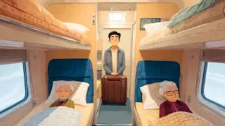 Kazakh passenger suggests age limit for upper train berths