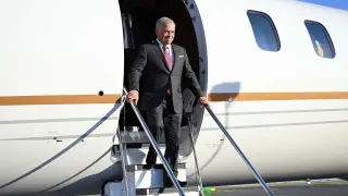 King of Jordan arrives in Kazakhstan
