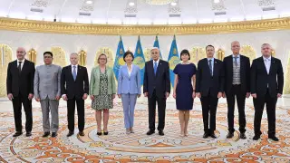 Tokayev receives credentials from ambassadors of eight countries