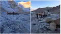 Trapped by a glacier: Russian climbers rescued in Kazakhstan