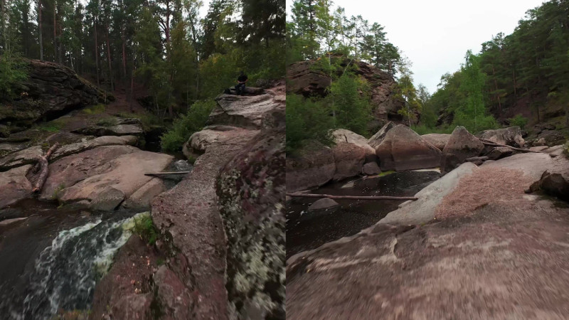 Image created from video frames