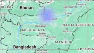 Series of earthquakes occurred in India