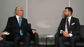 Presidents of Kazakhstan and Montenegro exchange views on cooperation