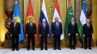 Tokayev arrives at summit in Dushanbe