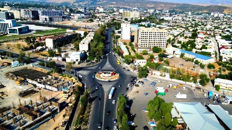 A view of the city of Manas. Photo: Turmush