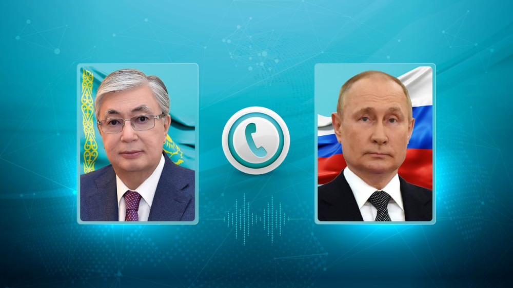 Tokayev holds phone talks with Putin four days after meeting in Dushanbe