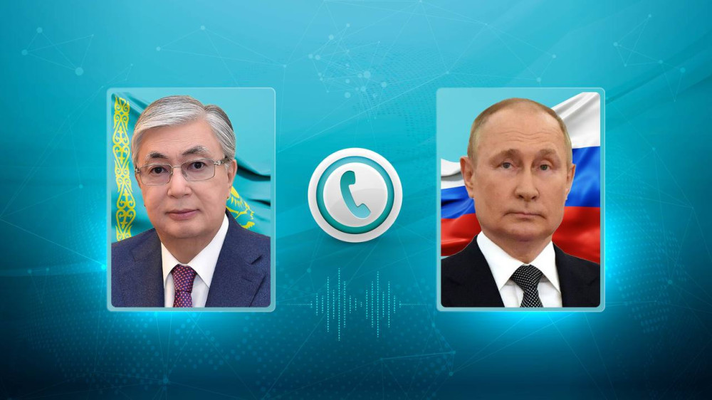 Tokayev speaks with Putin