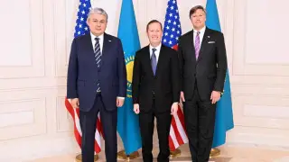 Kazakh Foreign Minister holds talks with Trump’s special envoy and Rubio’s deputy
