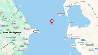 Earthquake recorded in the Caspian Sea