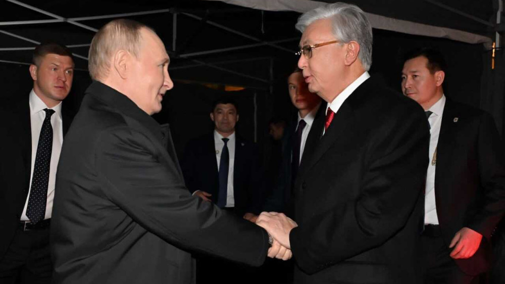 Tokayev sends letter to Putin following visit to Russia