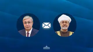 Tokayev sent a telegram to the Sultan of Oman