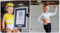 8-year-old schoolgirl sets an incredible Guinness World Record