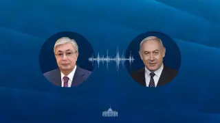 Netanyahu calls Tokayev