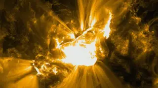 Very strong geomagnetic storms to hit Earth: what is known about the solar flare