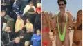 Borat swimsuits: Belgian fans punished in Astana