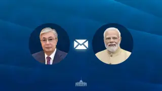 Tokayev sends telegram to the Prime Minister of India