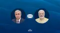 Tokayev sends telegram to the Prime Minister of India