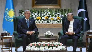 Tokayev holds talks with Pakistani President Asif Ali Zardari