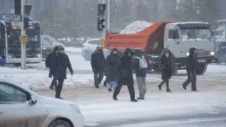 Rain in early February and a blizzard: what is going on with the weather in Astana