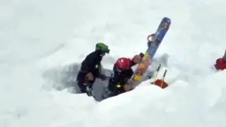 “Couldn’t breathe”: Snowboarder buried by avalanche near Almaty rescued alive