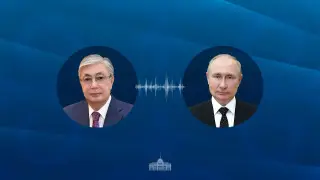 Tokayev holds phone call with Putin