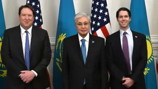 Tokayev meets with business leaders in Washington