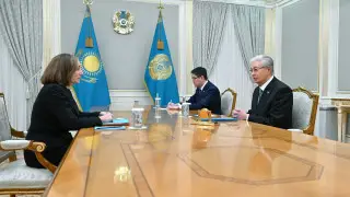 Tokayev meets with US ambassador to Kazakhstan
