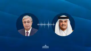 Tokayev discusses Middle East situation with Emir of Qatar