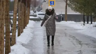 Precipitation, ice, fog: storm warning issued for almost all of Kazakhstan