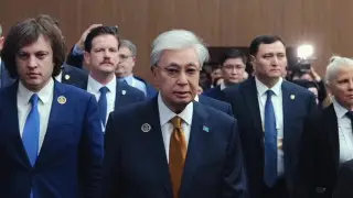 Tokayev arrives at Antalya Diplomacy Forum