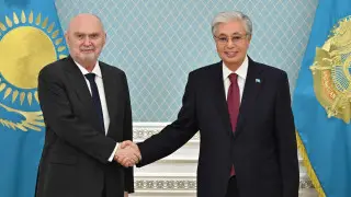 Tokayev receives OSCE Secretary General