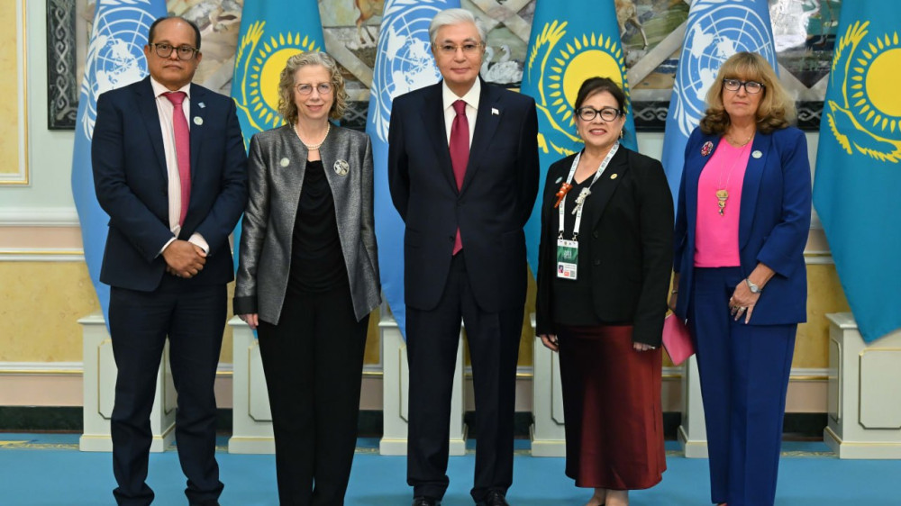President Tokayev meets with heads of international conventions