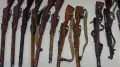 January weapon found on the shore of Lake Sairan in Almaty